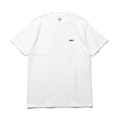 OBEY / I WILL OBEY CLASSIC T-SHIRT (WHITE)
