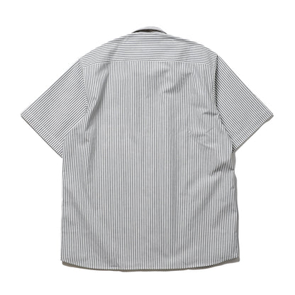BLUCO / STANDARD WORK SHIRT S/S -STRIPE- (IVORY)