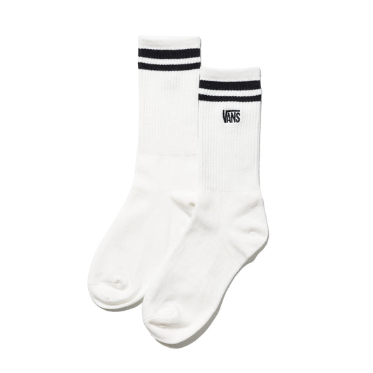 VANS / STRETCH LOGO CREW SOCKS (WHITE)