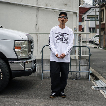 OBEY / RELEASE YOUR MIND CLASSIC LS T-SHIRT (WHITE)