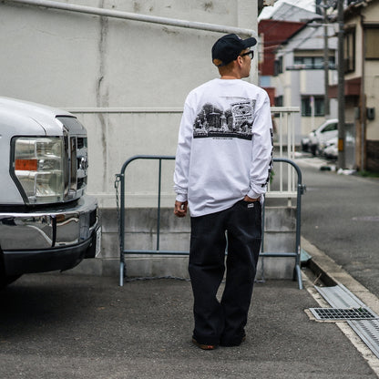 OBEY / RELEASE YOUR MIND CLASSIC LS T-SHIRT (WHITE)