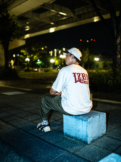 LZBN × TAKESHI YASUTOKO / MY FLY LIFE TEE (OATMEAL)