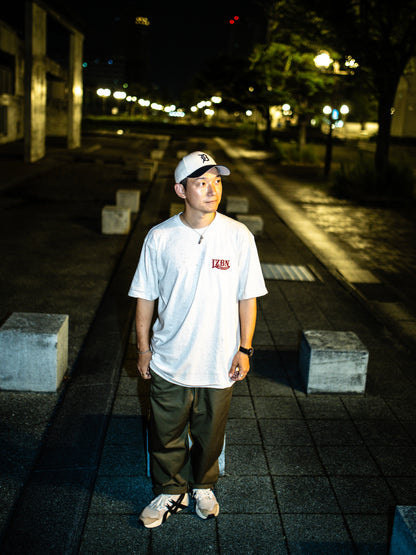 LZBN × TAKESHI YASUTOKO / MY FLY LIFE TEE (OATMEAL)