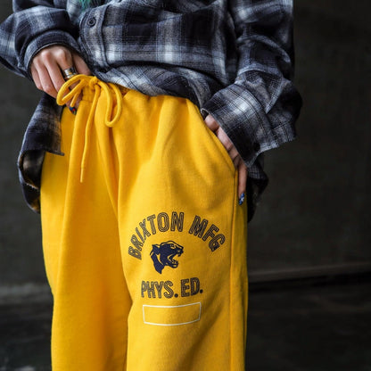 BRIXTON / PHYS. ED. SWEATPANT (CITRUS)