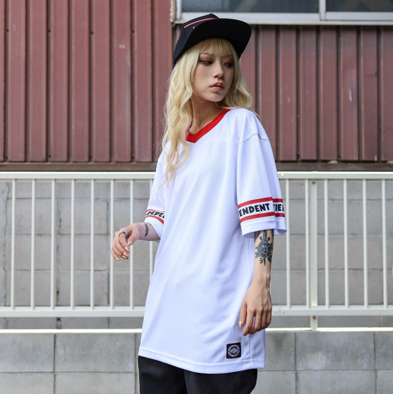 INDEPENDENT / ITC STREAK JERSEY (WHITE)