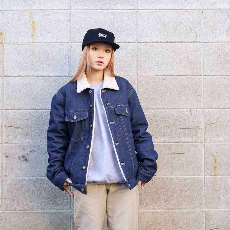 BLUCO / DENIM BOA RIDERS JACKET (INDIGO)