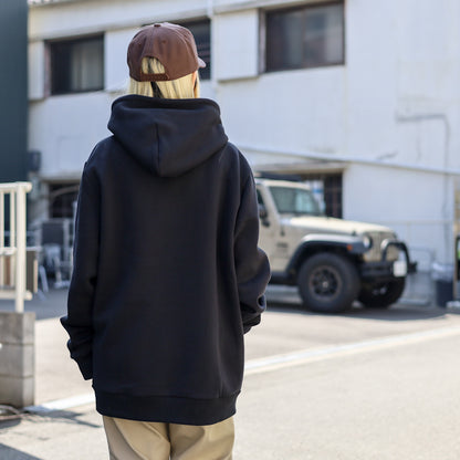 BRIXTON / PARSONS PATCH HOOD (BLACK)