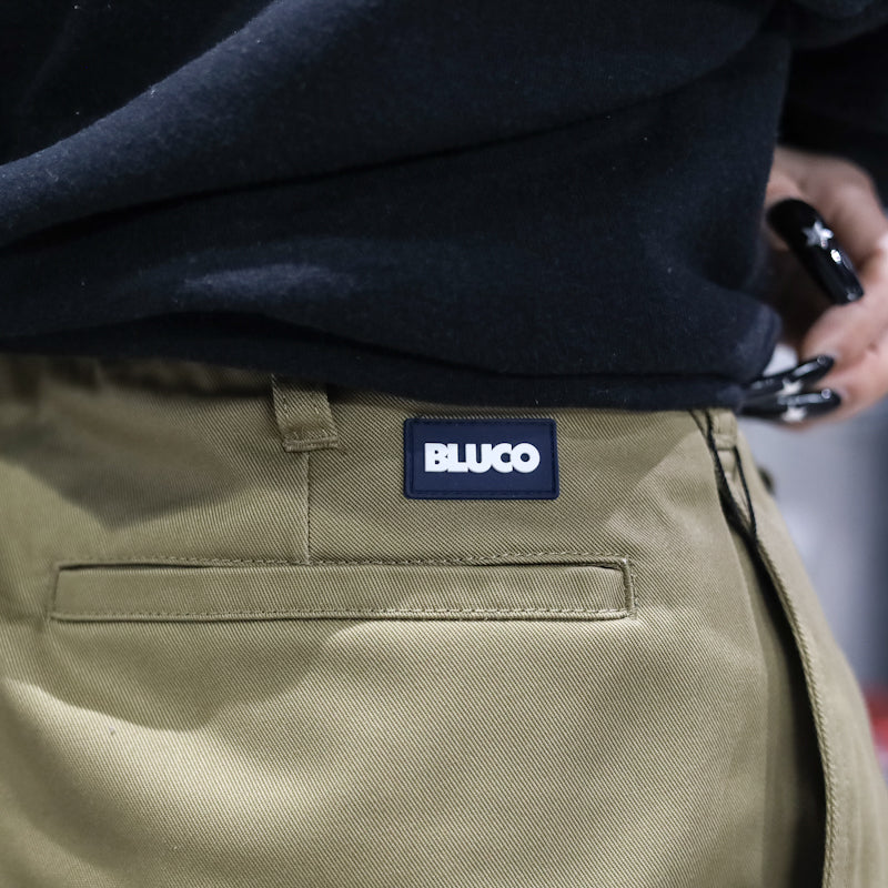 BLUCO / 2-TUCK WORK PANTS (KHAKI)