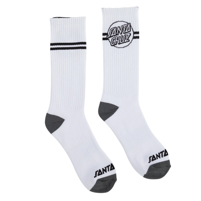 SANTA CRUZ / ODYSSEY SOCKS (WHITE)