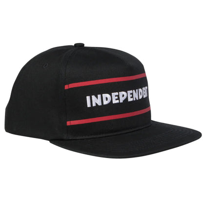 INDEPENDENT / ITC STREAK SNAPBACK CAP (BLACK)