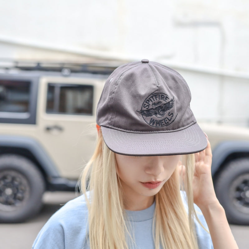 SPITFIRE / FLYING CLASSIC SNAPBACK CAP (CHARCOAL)