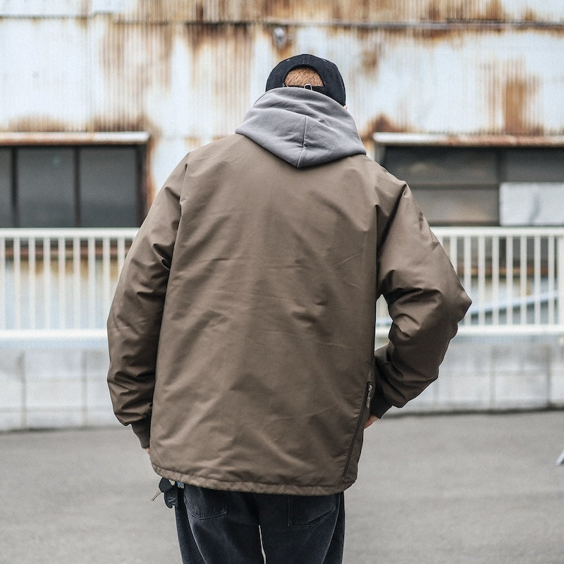 BLUCO / QUILTING COACH JACKET (MOCHA)