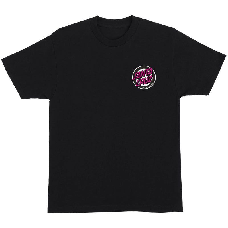 SANTA CRUZ / ROSKOPP RIGID FACE TEE (BLACK)