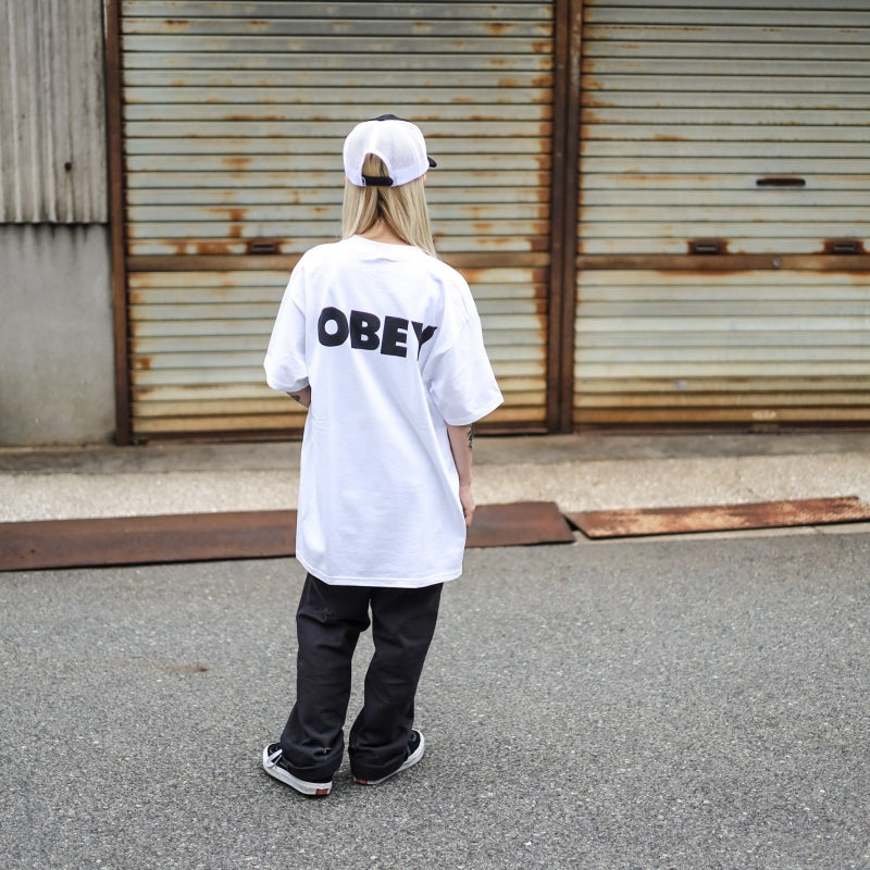 OBEY / BOLD OBEY 2 CLASSIC TEE (WHITE)