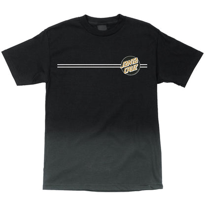 SANTA CRUZ / OTHER DOT TEE (BLACK OMBRE)