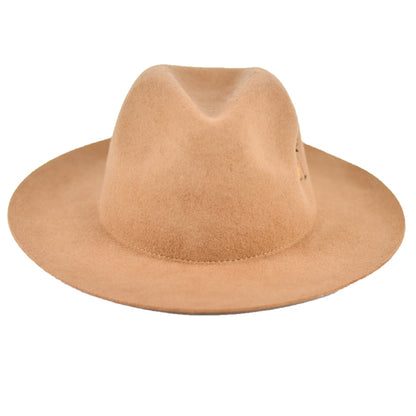 MINOS / SUNSET FLAT FELT HAT (CAMEL)