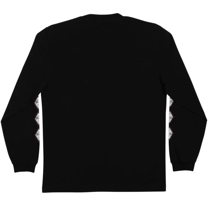 INDEPENDENT / TURN AND BURN L/S POCKET TEE (BLACK)