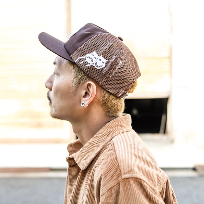 OBEY / BRUTUS TRUCKER CAP (SEPIA)