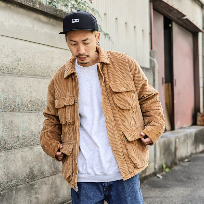 OBEY / LARSON JACKET (CATECHU WOOD)