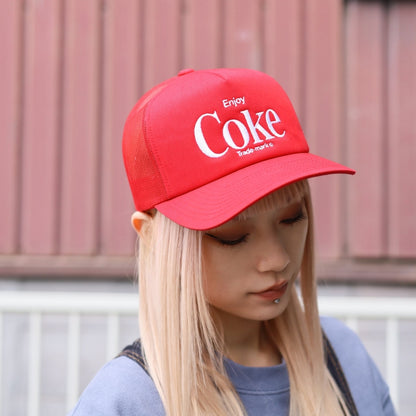 BRIXTON / COCA-COLA ENJOY MP TRUCKER CAP (COKE RED)