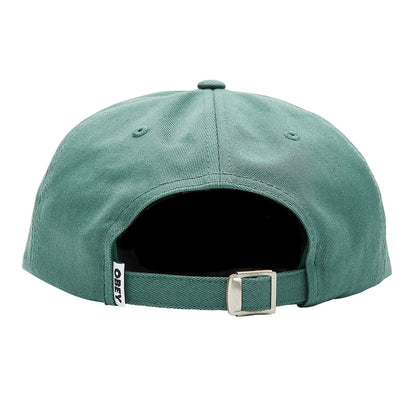 OBEY / BOLD TWILL 6 PANEL STRAPBACK CAP (LEAF)