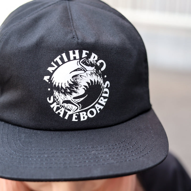 ANTIHERO / YEAG YANG SNAPBACK CAP (BLACK)