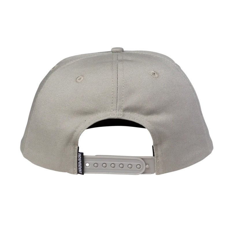 INDEPENDENT / ITC STREAK SNAPBACK CAP (GREY)