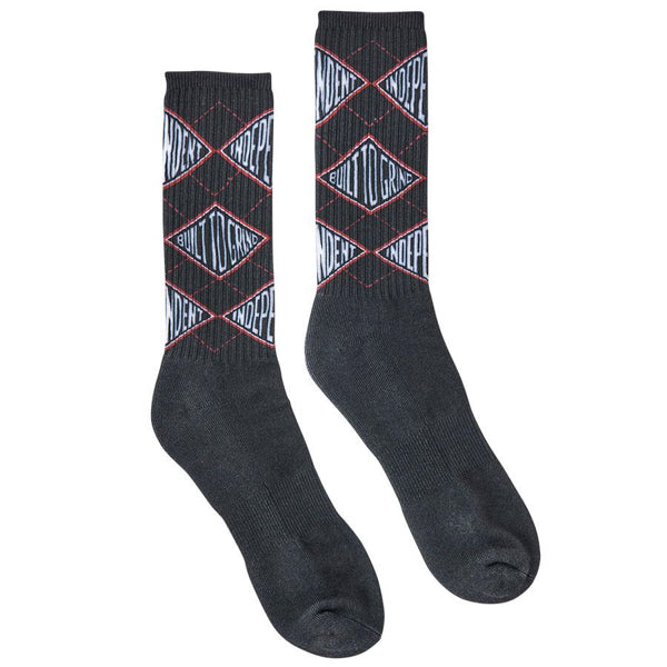 INDEPENDENT / BTG PIVOT CREW SOCKS (BLACK)