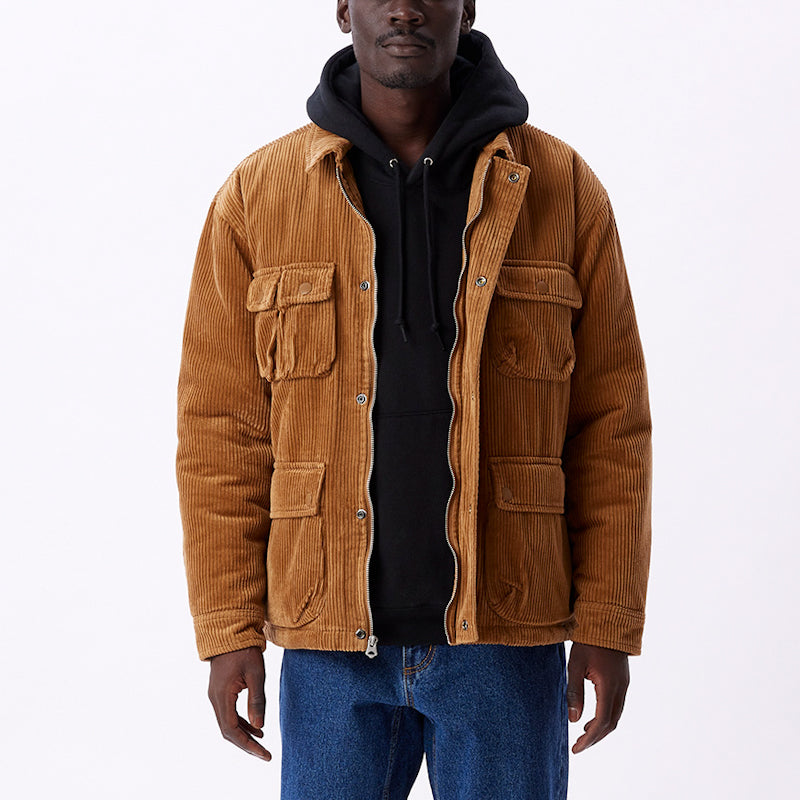 OBEY / LARSON JACKET (CATECHU WOOD)