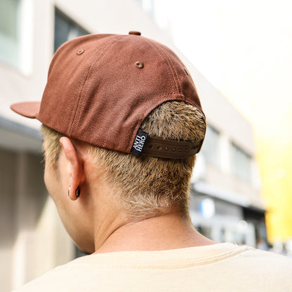 ANTIHERO / BASIC PIGEON SNAPBACK CAP (BROWN/KHAKI)