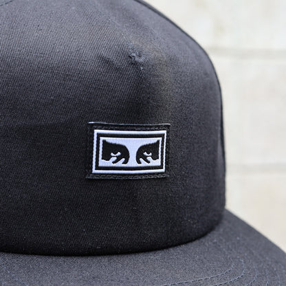 OBEY / ICON EYES II SNAPBACK CAP (BLACK)