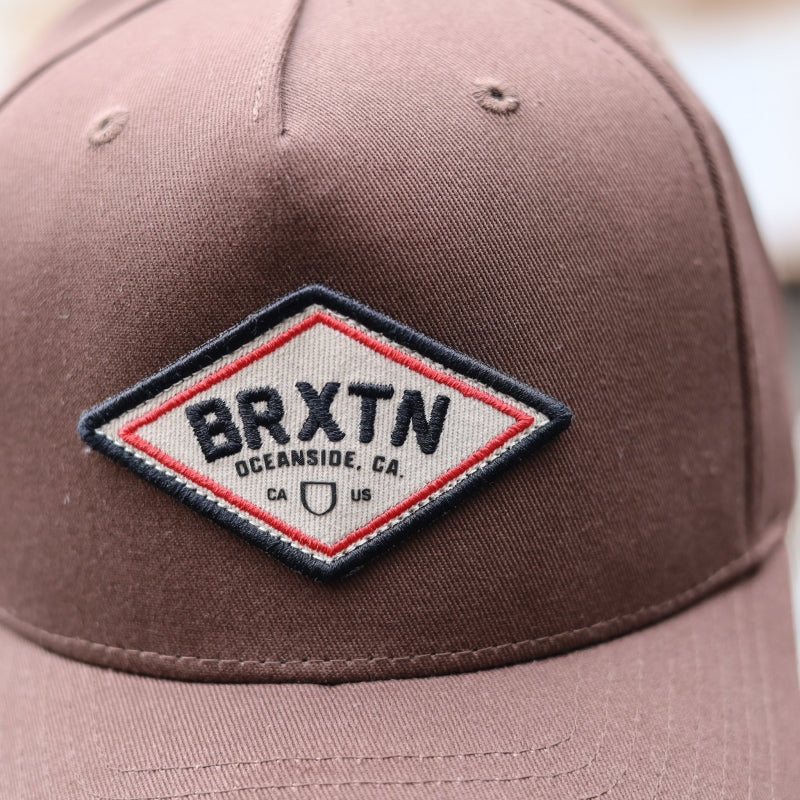 BRIXTON / TREMONT C MP SNAPBACK CAP (DARK EARTH)