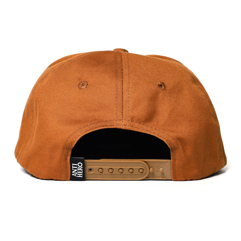 ANTIHERO /  LIL PIGEON SNAPBACK CAP (MED BROWN)