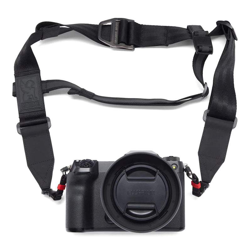 CHROME / NIKO CAMERA SHLDR STRAP (BLACK)