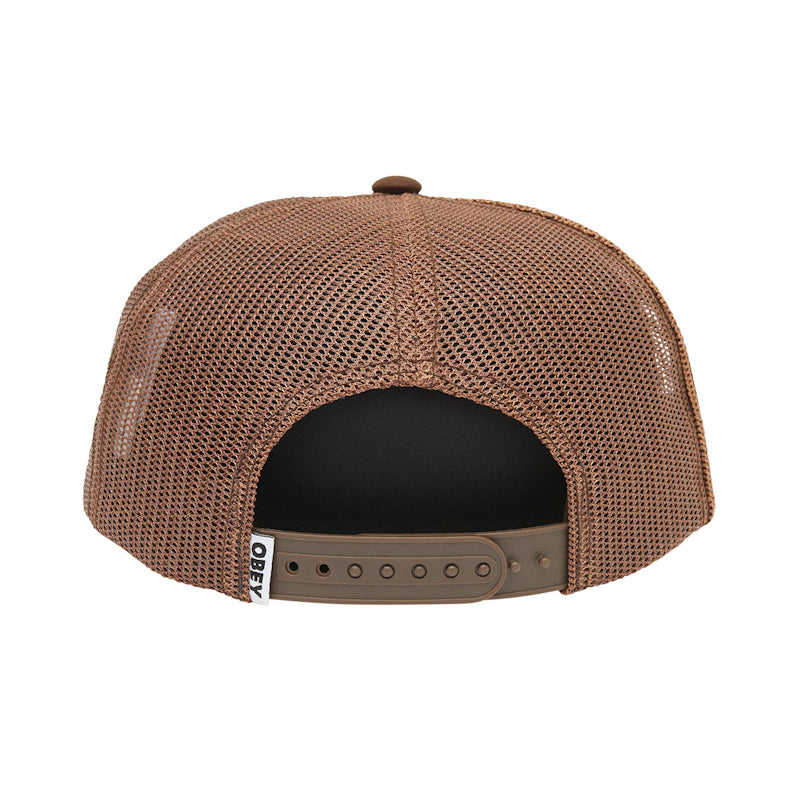 OBEY / BRUTUS TRUCKER CAP (SEPIA)