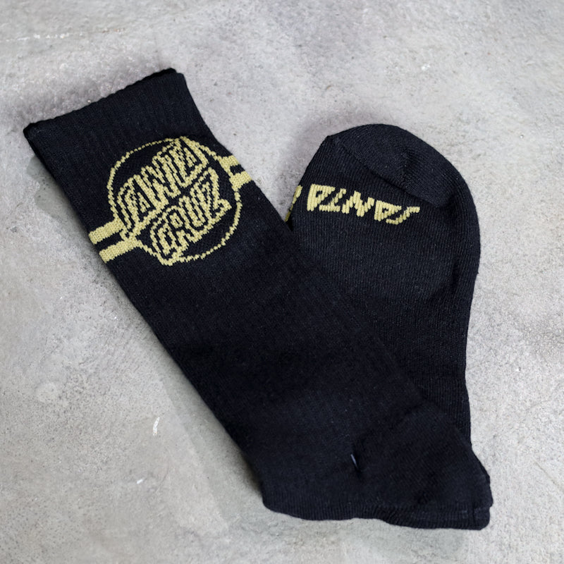 SANTA CRUZ / ODYSSEY SOCKS (BLACK)