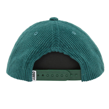 OBEY / FRUITS 6 PANEL SNAPBACK CAP (DARK CEDAR)