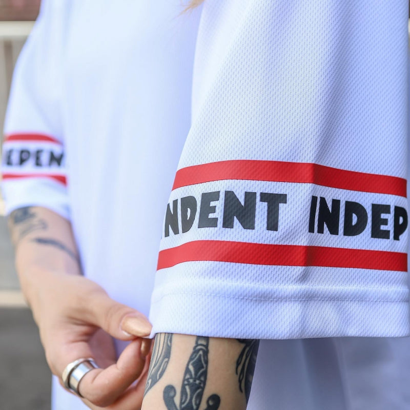 INDEPENDENT / ITC STREAK JERSEY (WHITE)