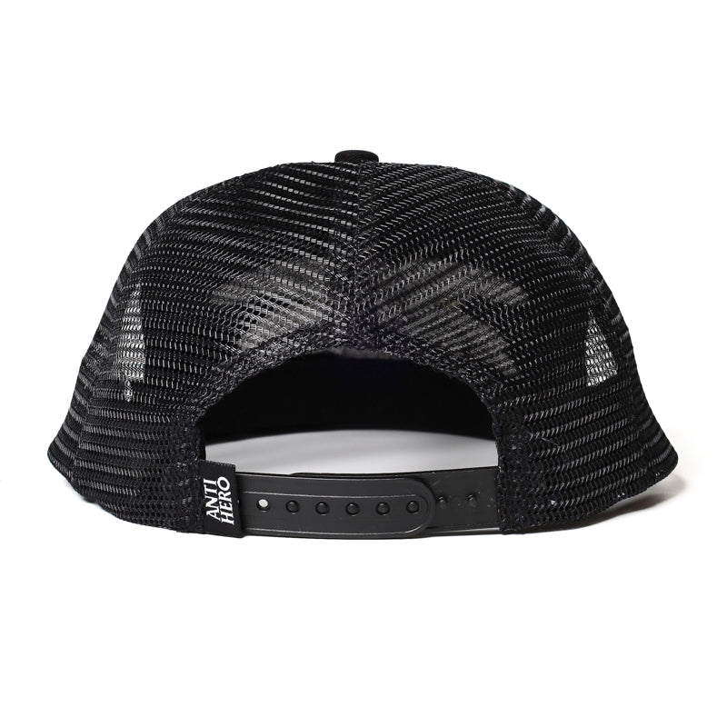 ANTIHERO / BASIC EAGLE MESH CAP (BLACK/CHARCOAL)