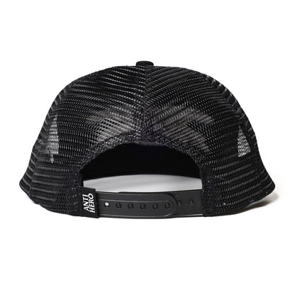 ANTIHERO / BASIC EAGLE MESH CAP (BLACK/CHARCOAL)