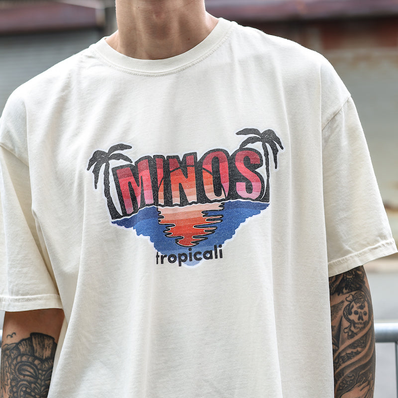 MINOS / TROPICALI SS TEE (IVORY)