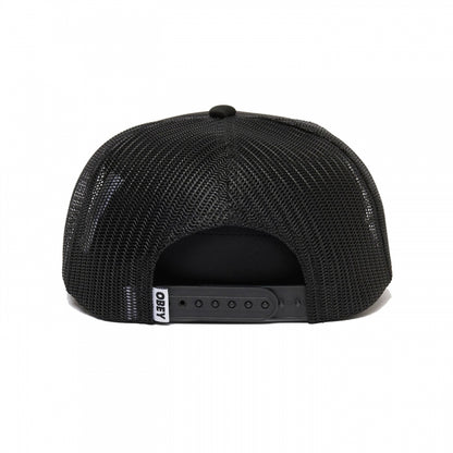 OBEY / OBEY CHISEL TRUCKER CAP (BLACK)