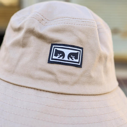 OBEY / ICON EYES II BUCKET HAT (KHAKI)