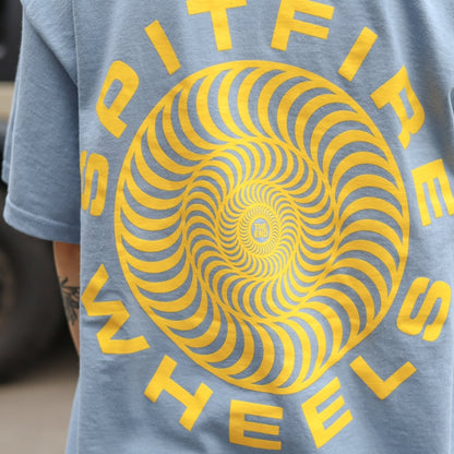 SPITFIRE / CLASSIC '87 SWIRL TEE (STONE BLUE)