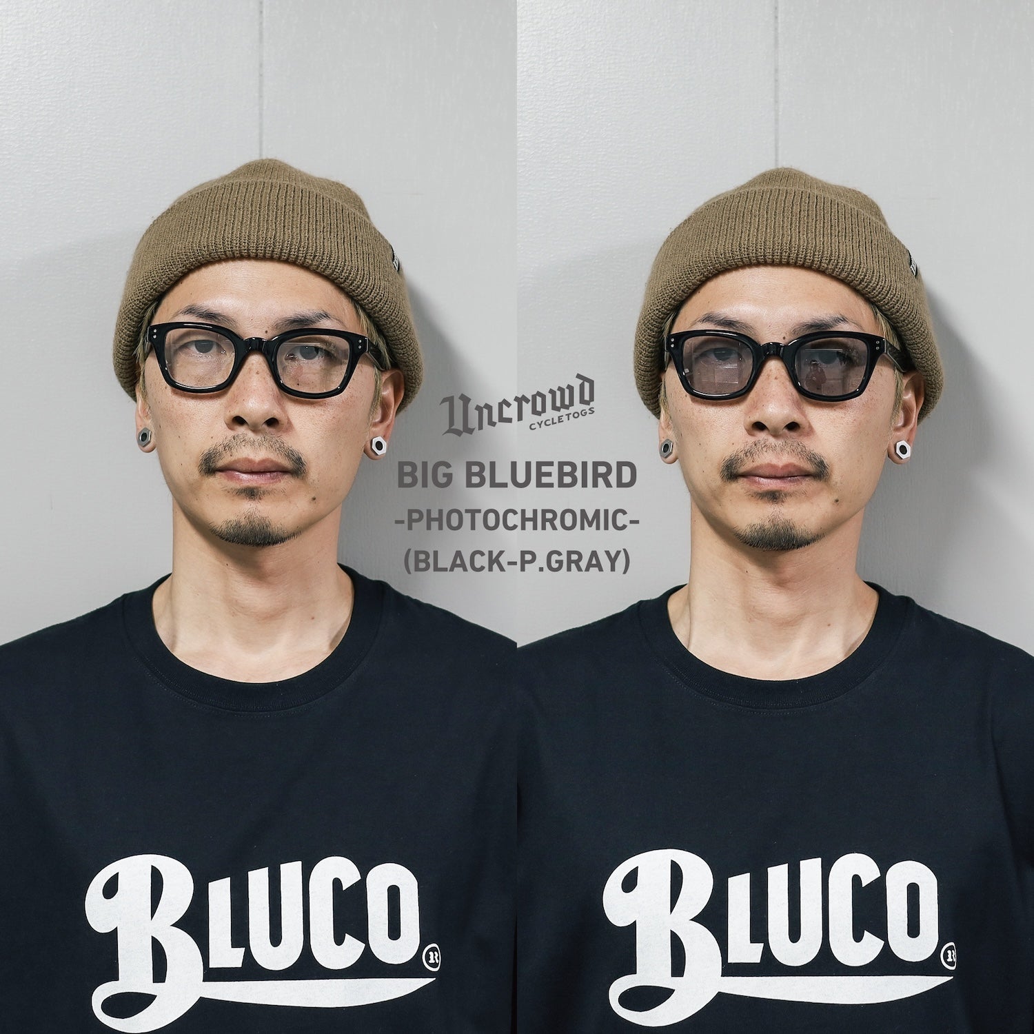 UNCROWD / BIG BLUEBIRD -PHOTOCHROMIC- (BLACK-P.GRAY) – Feelin'