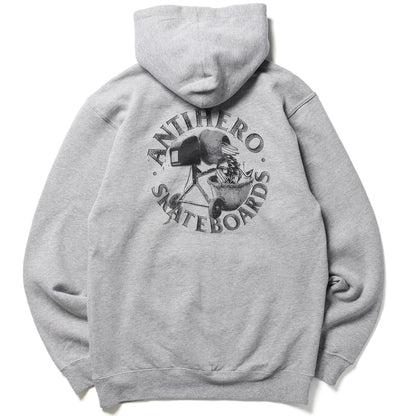 ANTIHERO / DIY EAGLE PULLOVER HOODIE (HEATHER GREY)