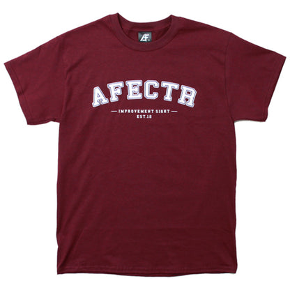 AFFECTER / NEW SCHOOL S/S TEE (WINE)