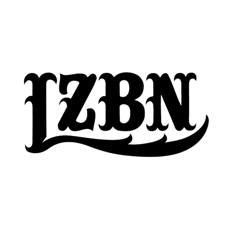 LZBN / LZBN LOGO DIE CUT STICKER S (BLACK)