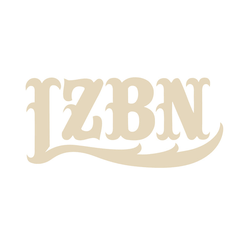 LZBN / LZBN LOGO DIE CUT STICKER S (BEIGE)