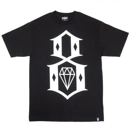 REBEL8 / STANDARD ISSUE LOGO TEE (BLACK)